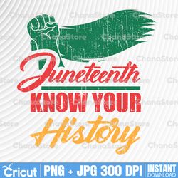 juneteenth png, know your history, fist png, africa map , blm , fist bump, png file for sublimation designs downloads