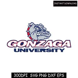 Gonzaga Bulldogs SVG