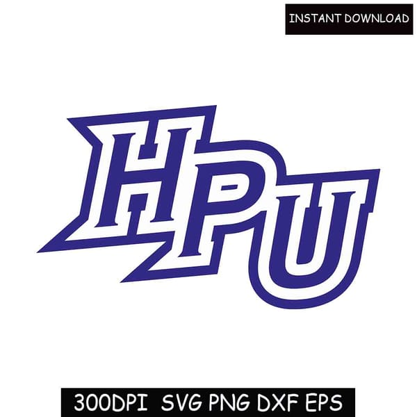 High Point University Panthers Coaster SVG Files - Inspire Uplift