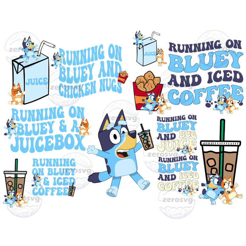 6 file Running on Bluey Dog svg, Bluey svg bundle 2.jpg