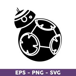 bb 8 svg, star wars robot svg, star wars svg, yoda svg, baby yoda svg, disney png - download file