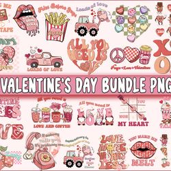 valentine's day bundle png , valentines day sublimation, heart valentine's day sublimation, digital download, file cut
