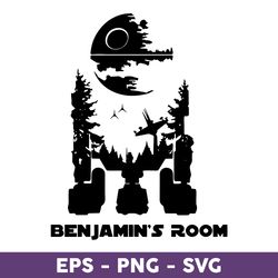 benjamin's room svg, car in star wars svg, star wars svg, yoda svg, baby yoda svg, disney svg - download file