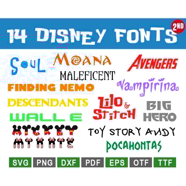 disney font svg, disney alphabet svg, disney letter svg, dis - Inspire ...