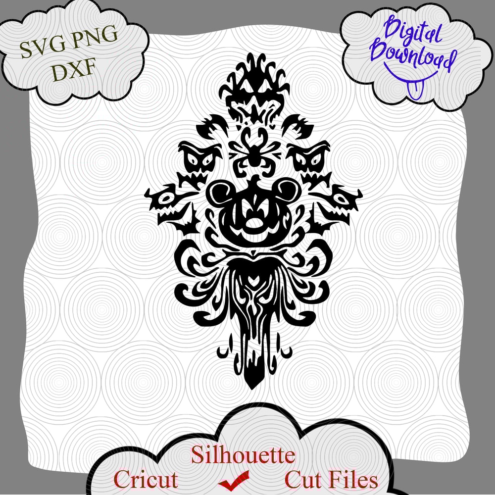 1057 Pumpkin Mickey Haunted Mansion.png