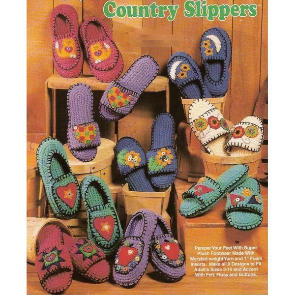 Comfy Country Slippers Crochet pattern.jpg