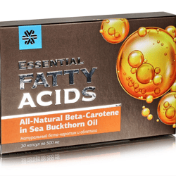 Beta - Carotene and sea buckthorn oil, 30 capsules / Trimegavital series / for ulcers, erosions, inflammations of the ga