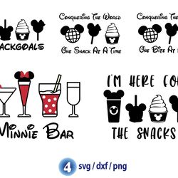 disney snack goals svg, mickey pretzel snack bar svg, mickey mouse ice cream svg png