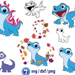 disney bruni frozen svg, elsa and bruni svg, let it go svg png