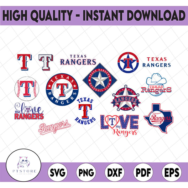 16 Files Texas Rangers Svg, Baseball Clipart, Cricut Texas s | Inspire ...