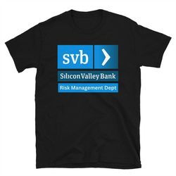 svb risk management 2023 unisex t-shirt