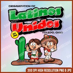 23 latinosunidoskids front 040723 png, latinos unidos png, png high quality, png, digital download