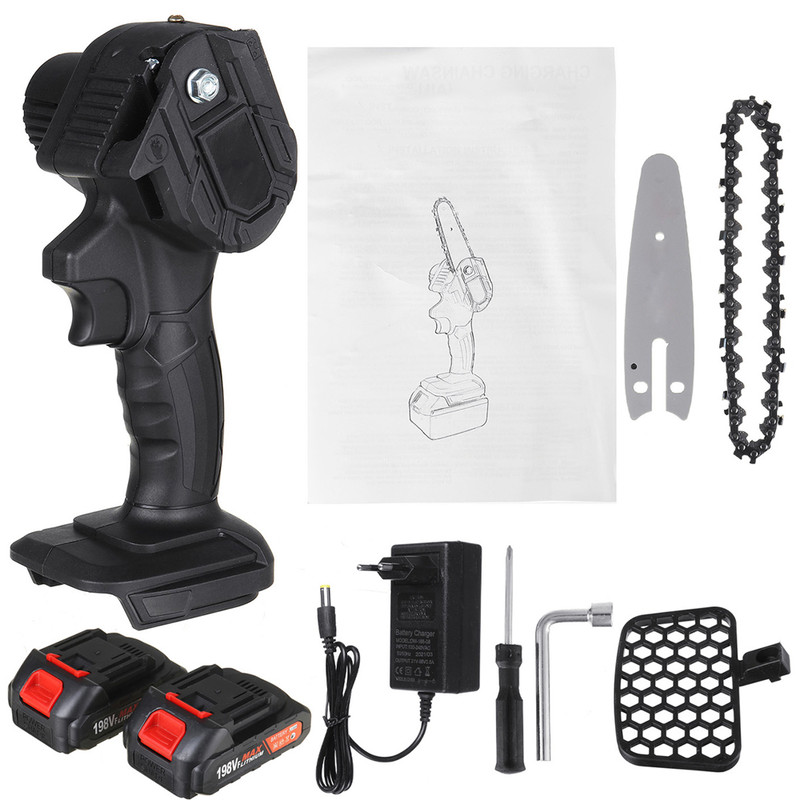 Storage-Friendly and Efficient Mini Battery Powered Chainsaw 5