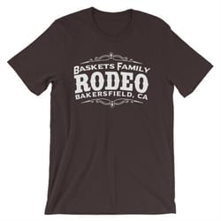 baskets family rodeo short-sleeve unisex t-shirt