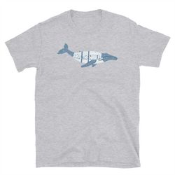 save the whales short-sleeve unisex t-shirt
