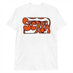 screw short-sleeve unisex t-shirt