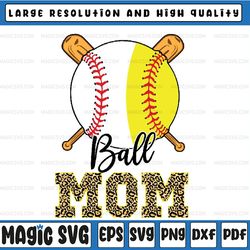 ball mom baseball softball mama women mother's day 2023 png, baller mom png, mothers day, digital download