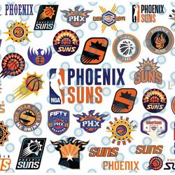 38 files nba phoenix suns, phoenix suns svg,basketball bundle svg,nba svg, nba svg, basketball clipart, svg for cricut ,