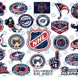 25 files columbus blue jackets bundle svg, blue jackets svg, nhl, nhl svg, hockey cricut, cut file, clipart  cricut expl