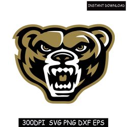 oakland golden grizzlies svg