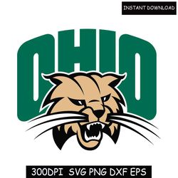 Ohio University OU Bobcat SVG Print- Instant download