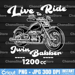 motorcycle png, live to ride png, biker png, biker shirt design, sublimation design, png, instant download