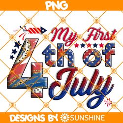 My First 4th of July PNG Sublimation, 4th of July Png Sublimation, Independence Day Png, American Png