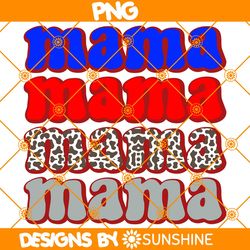 Mama America PNG Sublimation, 4th of July Png Sublimation, Independence Day Png, American Leopard Png