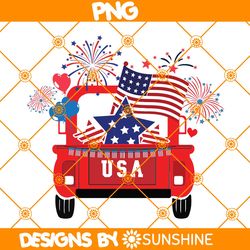 USA Truck PNG Sublimation, 4th of July Png Sublimation, Independence Day Png, American Png, Patriotic Sublimation Design