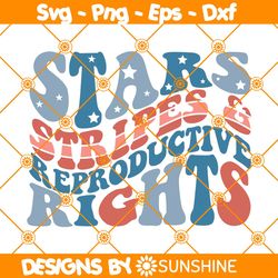 Stars Stripes Reproductive Rights svg, Patriotic 4th Of July svg, Pro Choice retro Svg, 1973 protect roe SVG