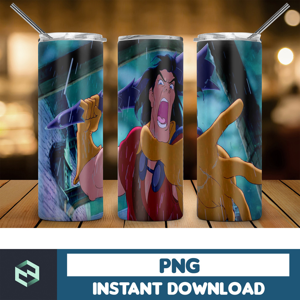 GasTon Tumbler, Villain Skinny Tumbler 20 oz Sublimation Design PNG - Movie Character Tumbler Straight and Tapered PNG (10).jpg