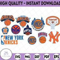 11 files nba logo new york knicks national basketball, basketball svg,nba svg, nba svg, basketball clipart, svg for cric