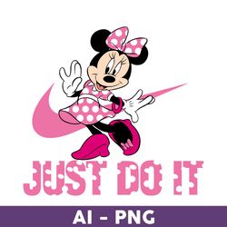 nike minnie polka dots pink logo png, nike png, nike logo fashion png, nike logo png, fashion logo png - downloan file