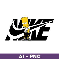 Nike Bart Simpson Png, The Simpson Png, Nike Png, Nike Logo Fashion Png, Nike Logo Png, Fashion Logo Png - Downloan File