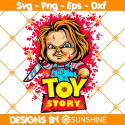 Chucky Toy Story Svg, Chucky Svg, Toy Story Svg, Halloween Svg, Horror Movies Svg, File For Cricut