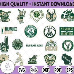 19 files milwaukee bucks svg, nba svg,milwaukee svg, bucks svg, svg nba svg, basketball clipart, svg for cricut , svg fo