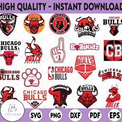 20 files chicago bulls svg, chicago svg,  bulls svg, nba svg, nba svg, basketball clipart, svg , svg for silhouette , cl