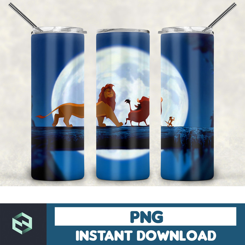 Lion King tumbler png, Lion King Tumbler wrap , PNG Instant Download , 20oz Skinny Tumbler designs, Lion King , Seamless Tumbler PNG (1).jpg