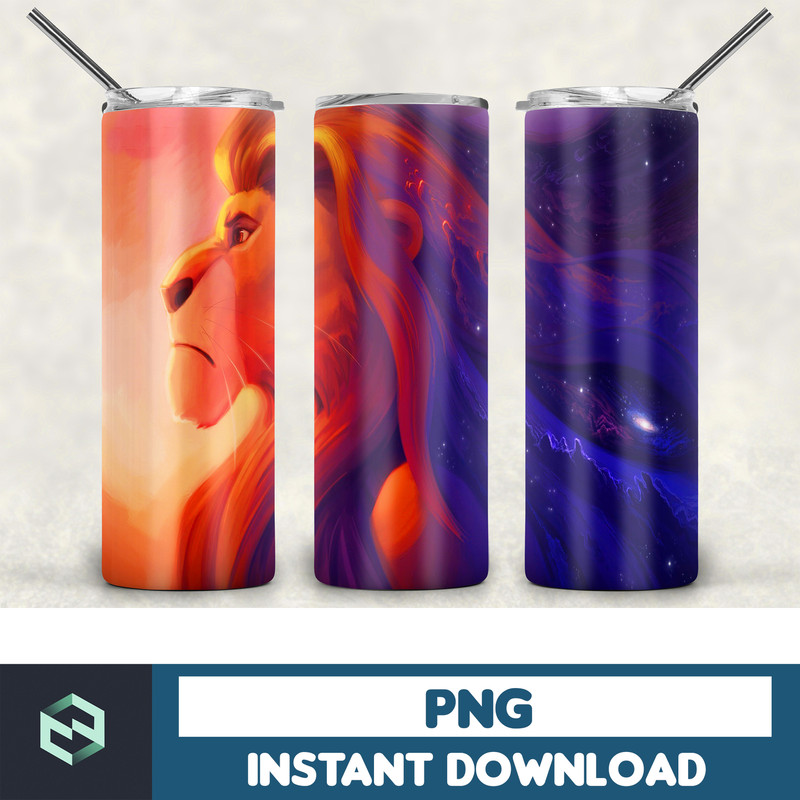 Lion King tumbler png, Lion King Tumbler wrap , PNG Instant Download , 20oz Skinny Tumbler designs, Lion King , Seamless Tumbler PNG (8).jpg