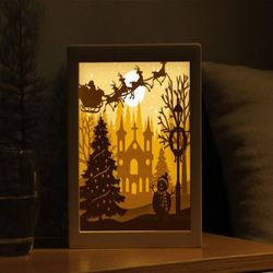 merry christmas with santa claus