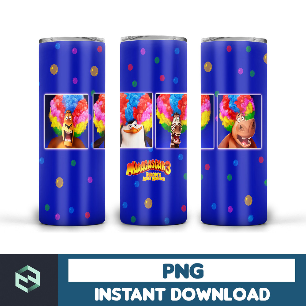 Madagascar tumbler tumbler ,Tumblers Designs 20oz Skinny Straight & Tapered, Design Template for Sublimation, Full Tumbler (22).jpg