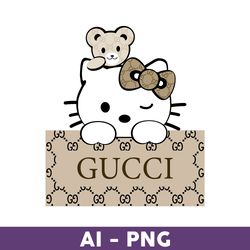 gucci hello kitty png, hello kitty png, gucci png, gucci logo fashion png, gucci logo png, fashion logo png - download