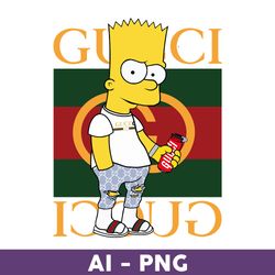 gucci bart simpson png, the simpson png, gucci png, gucci logo fashion png, gucci logo png, fashion logo png - download