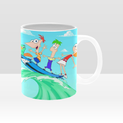 phineas and ferb mug