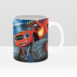 blaze wild wheels mug