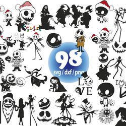 nightmare before christmas svg, jack skellington svg, jack skellington pumpkin svg png