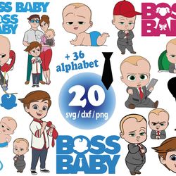 the boss baby svg, boss baby and family svg, boss baby and teddy bear svg png