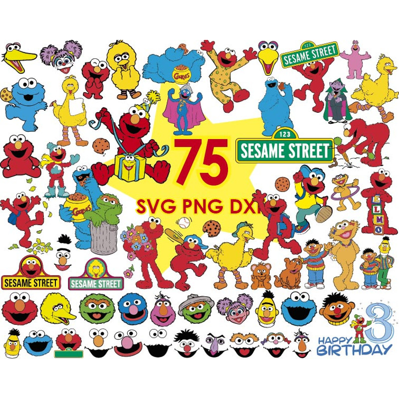 Sesame street ARTFIRE-01.jpg