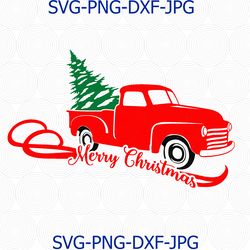 christmas truck svg, holidays svg, vector design santa, silhouette pickup truck png believe svg, christmas tree, templat