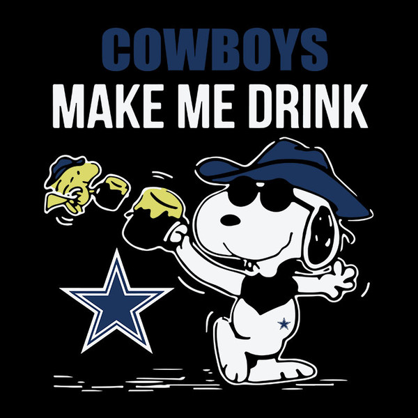 Make Me Drink Dallas Cowboys ,NFL Svg, Football Svg, Cricut File, Svg